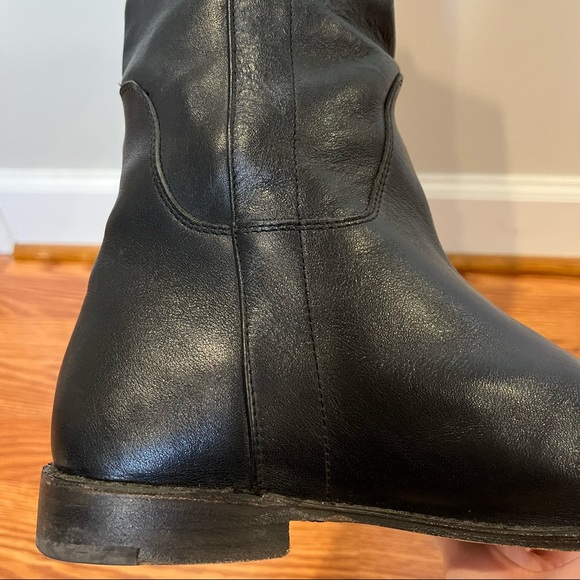 Frye Paige Tall Riding Boot - Black - Size 8 - Picture 10 of 16
